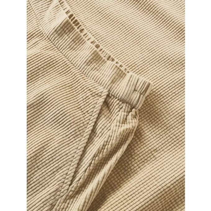 Ribfluwelen Rok Dames KnowledgeCotton Apparel