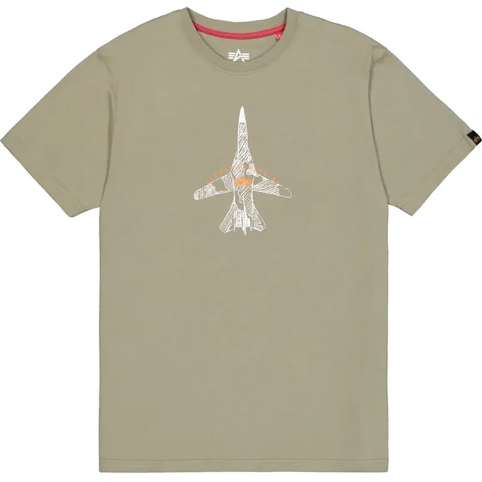 T-shirt Alpha Industries Air Force Sketch