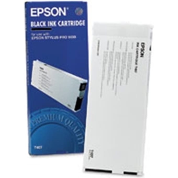 Epson T407 inktcartridge zwart (origineel)