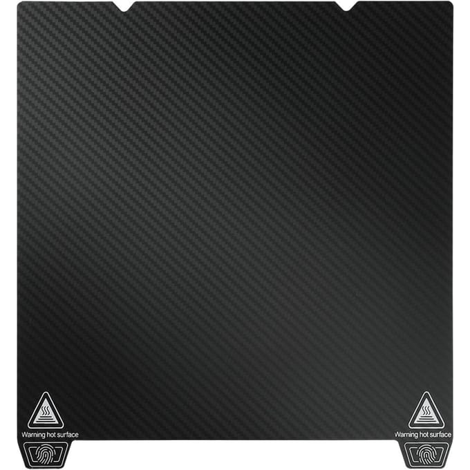 Creality K1 Max Dubbelzijdig Printplatform Board Kit (Zonder zachte magnetische sticker)  Glanzend PET 0 zwart