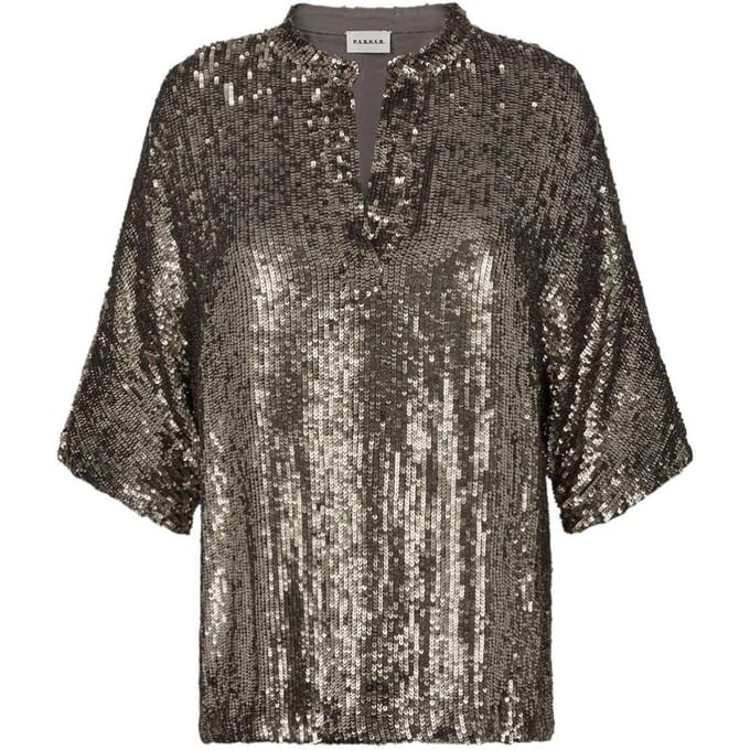 Parosh T-shirt en Polo Grigio