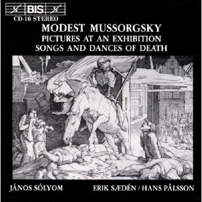 János Sólyom & Erik Saedén - Mussorgsky: Pictures At An Exhibition (CD)