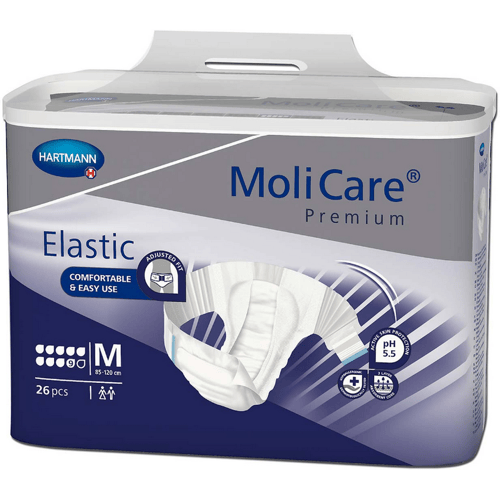 Hartmann Molicare Premium Slip Elastic 9 druppels Medium - 3 pakken van 26 stuks