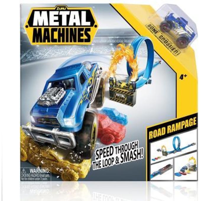 Zuru Metal Machines Road Rampage + Monstertruck