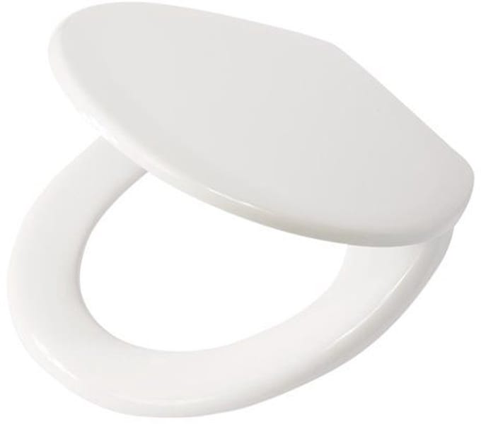 Aiden Toiletbril met deksel Duroplast Wit