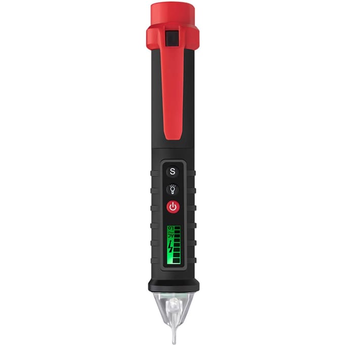 ANENG VC1010 contactloze AC-spanningstester met variabele gevoeligheid 12V-1000V dubbel bereik zwart