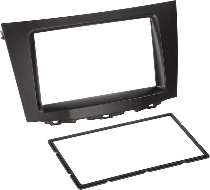 2-DIN Paneel geschikt voor Suzuki Kizashi 2009-2015 Kleur: Zwart