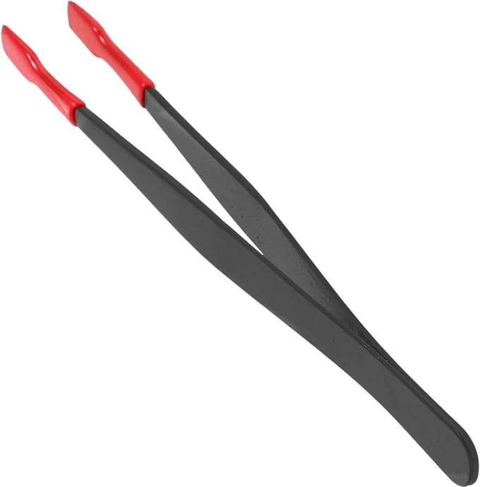 Hobby Pincet - Precisie Tang - Knutselen en Hobby - Antislip Grip - 12 cm - Multi