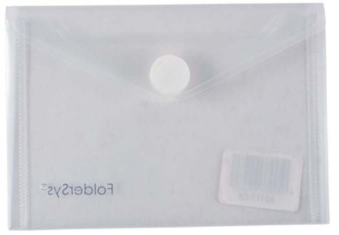 Enveloptas Foldersys A7 PP transparant