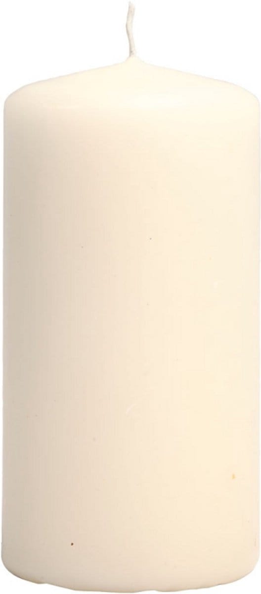 Kaars h: 10 cm Off-white 6 stuks