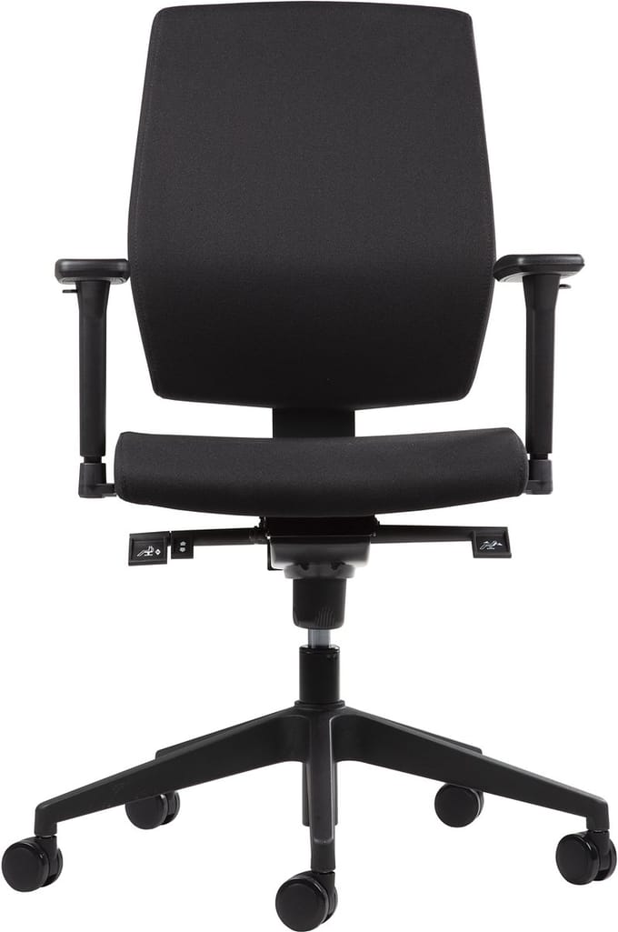 JOB Ergonomic bureaustoel - Gestoffeerd - NEN-1335 - Synchroon