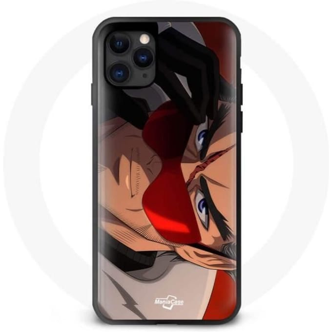 Coque - Maniacase - Iphone 12 Mini - One Punch Man - Silicone - Noir noir