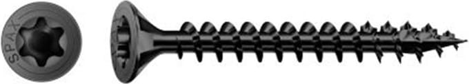 SPAX 1191040400203 Houtschroef 4 mm 20 mm T-STAR plus Staal Zwart BLAX 200 stuk(s)