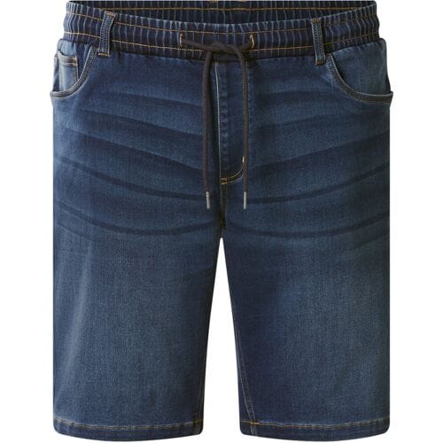 ESMARA MEN Korte heren broek - Plus size (Blauw, 4XL (68/70))