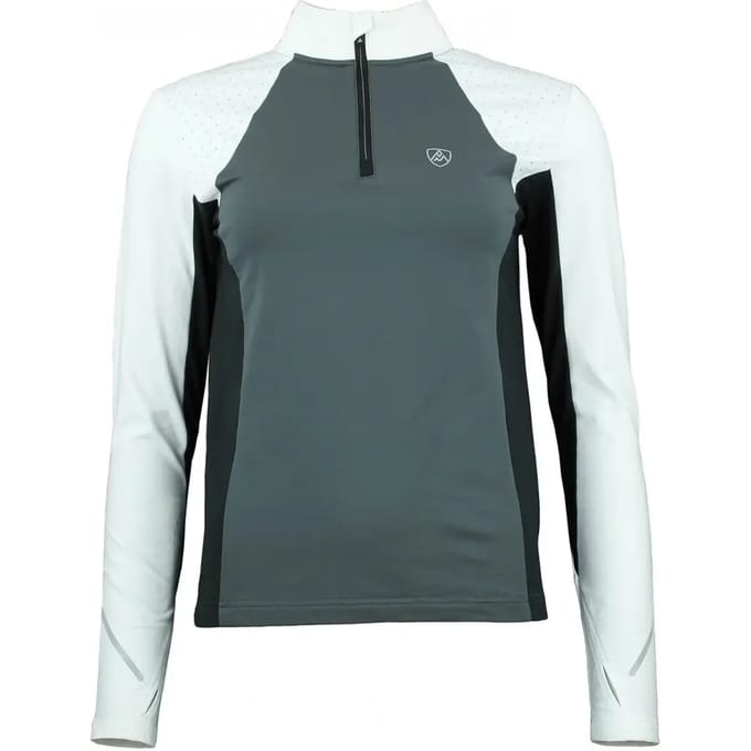 Dames t-shirt 1st skin met ritssluiting Peak Mountain