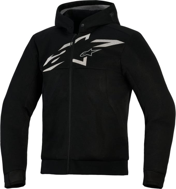 Alpinestars Chrome Superairflow Motorfiets zip hoodie - Maat M -