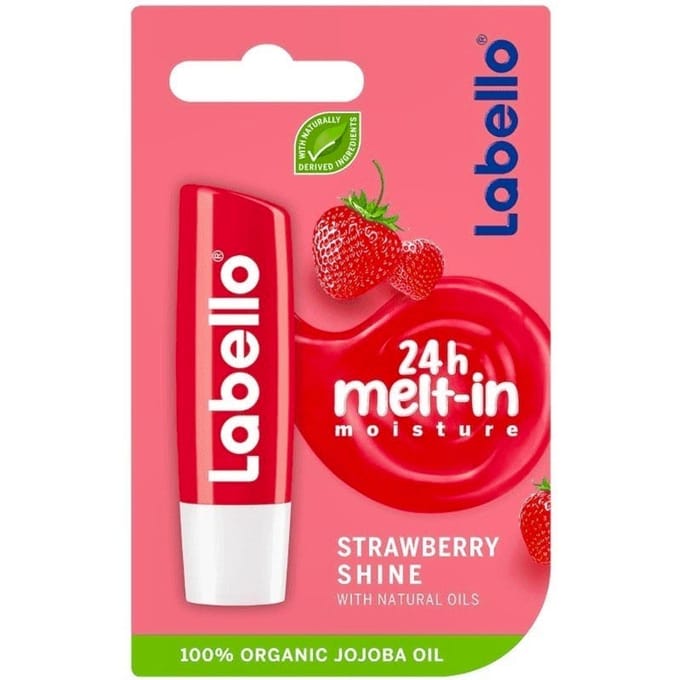 Labello Fruity Shine - Strawberry 4.8g