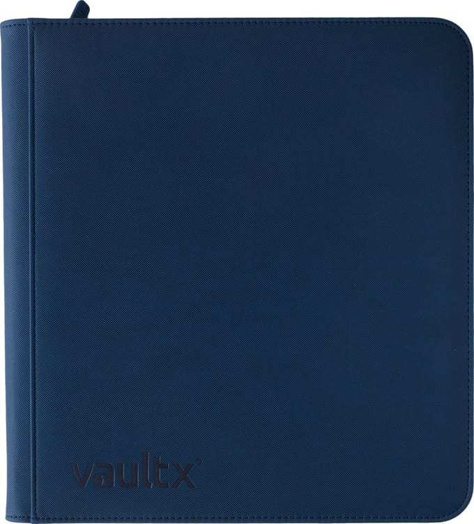 Vault X 12-Pocket Exo-Tec® Zip Binder XL - Verzamelmap - 624 Kaarten/Blauw