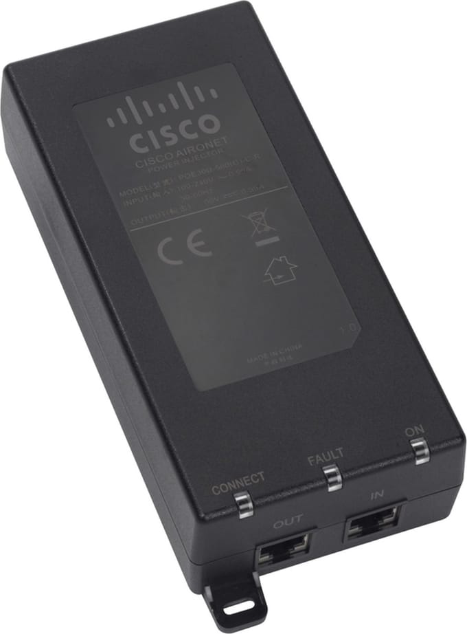 Cisco AIR-PWRINJ6= PoE adapter & injector