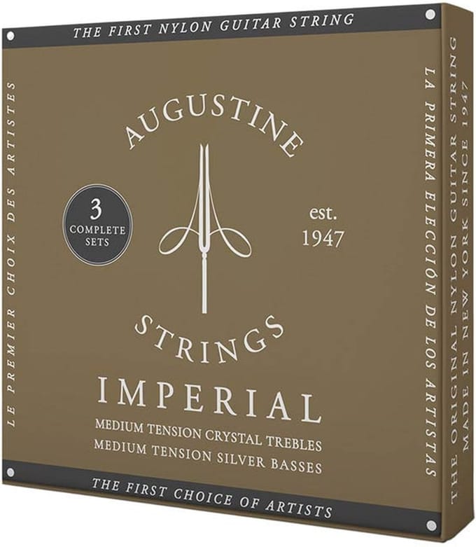 Augustine Imperial Red Snaren voor Klassieke Gitaar 3-Pack