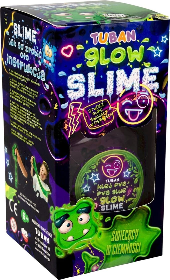 Tuban - Kit – Diy Tuban Slime – Glow In The Dark