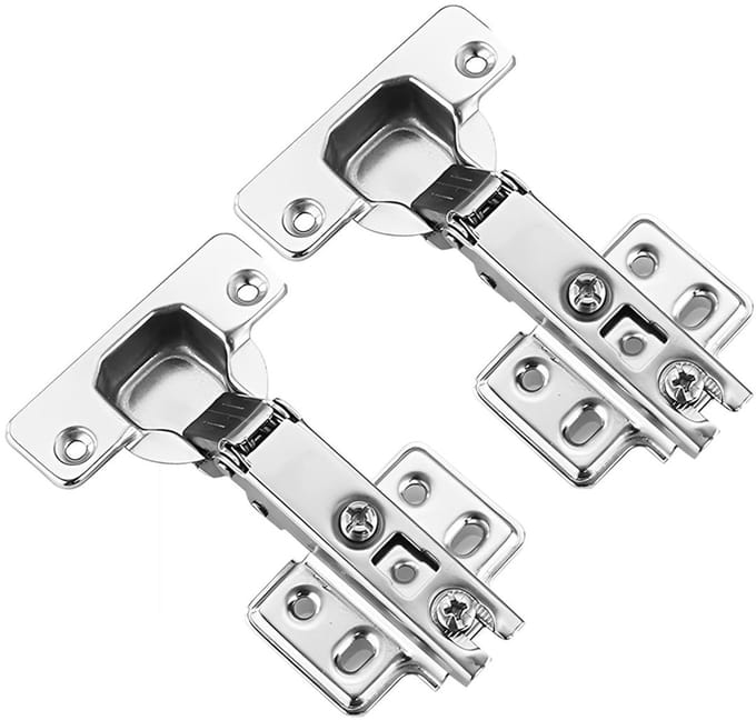 Solidchoice - Set van 2 Softclose Deurscharnieren met Gasveer