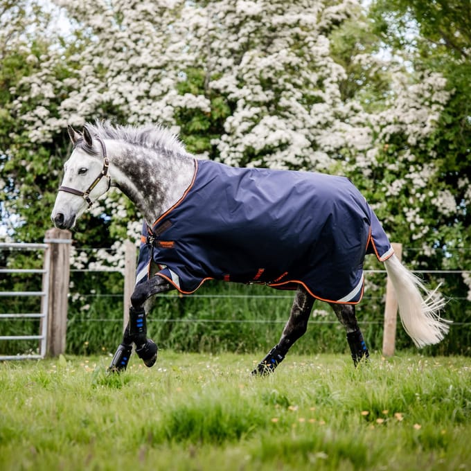 Rambo Original Turnout Lite met beenuitsparingen 100g-Navy-130-183