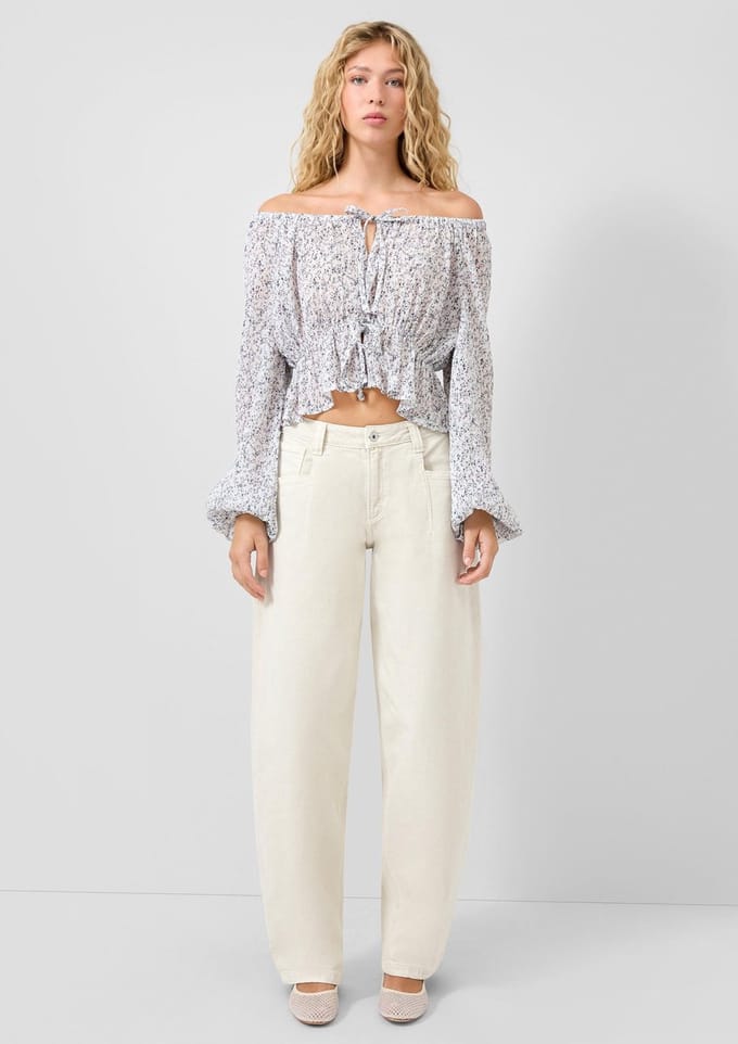 s.Oliver -qs Jeans Offwhite Taglia: W32L32 | Pantaloni Outlet | Donna | Bianco