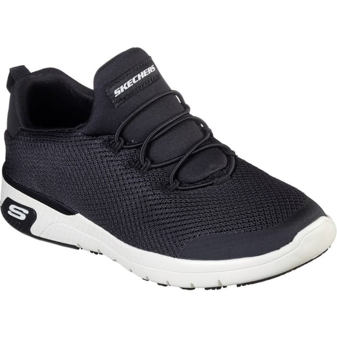 Skechers Dames/Dames Marsing-Waiola SR Veiligheidsschoenen (Zwart/Wit)