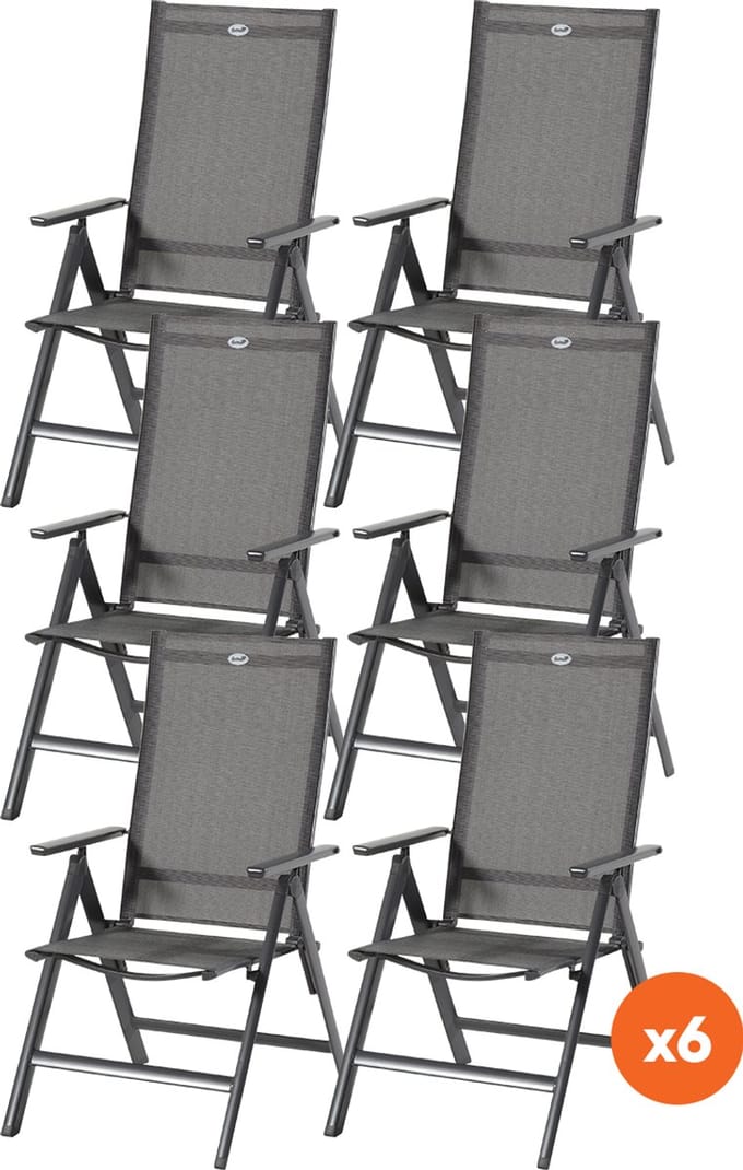 Set van 6 - Hartman Aruba verstelbare stoel