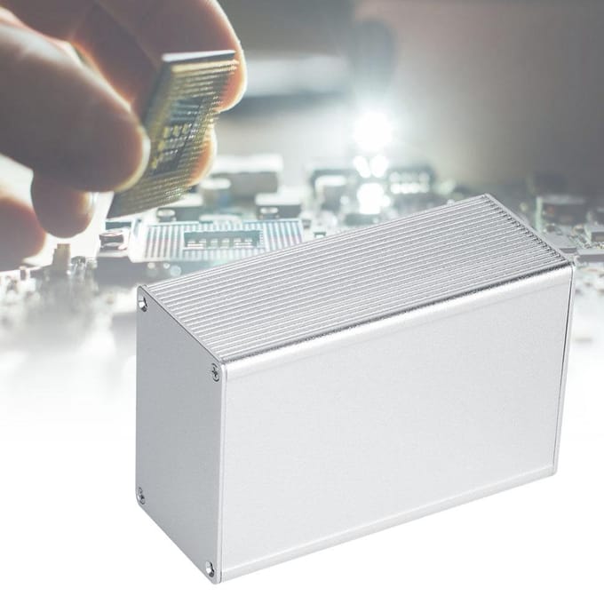 43x66x100mm Aluminiumlegering Projectbehuizing Case Shell Behuizing Accessoires voor GPRS Printplaat