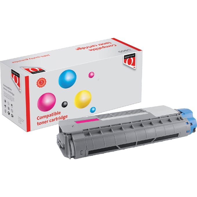 Toner Quantore alternatief tbv Oki 44315306 rood