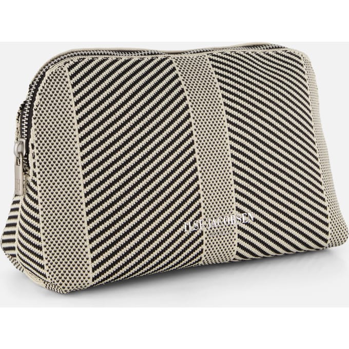 Ilse Jacobsen Ilse Jacobsen Knitty02 Tas beige Textiel