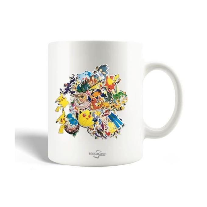 Mug - Pokemon - Naruto - Céramique - 30cl - Compatible lave-vaisselle