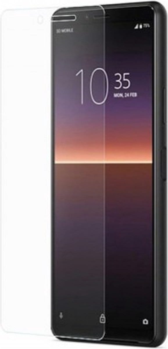 LuxeBass Tempered screenprotector geschikt voor Sony Xperia 10 Plus - beeldscherm - scherm - tempered glas