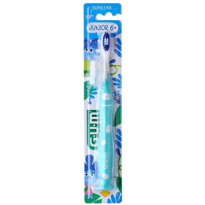 Sunstar Gum - Junior 6+ tandenborstel - turkoois