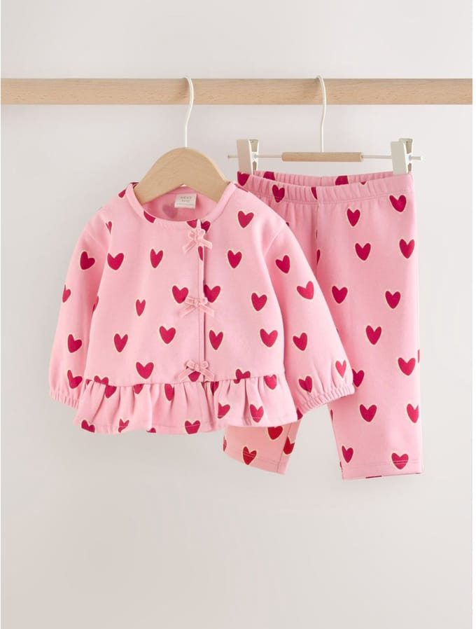 Next - Meisjes - Top & Leggings 2 -delige Set - Roze