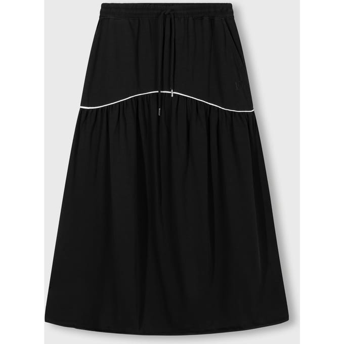 10DAYS Maxi Skirt Black Größe: M | Maxiröcke Outlet | Damen | Schwarz