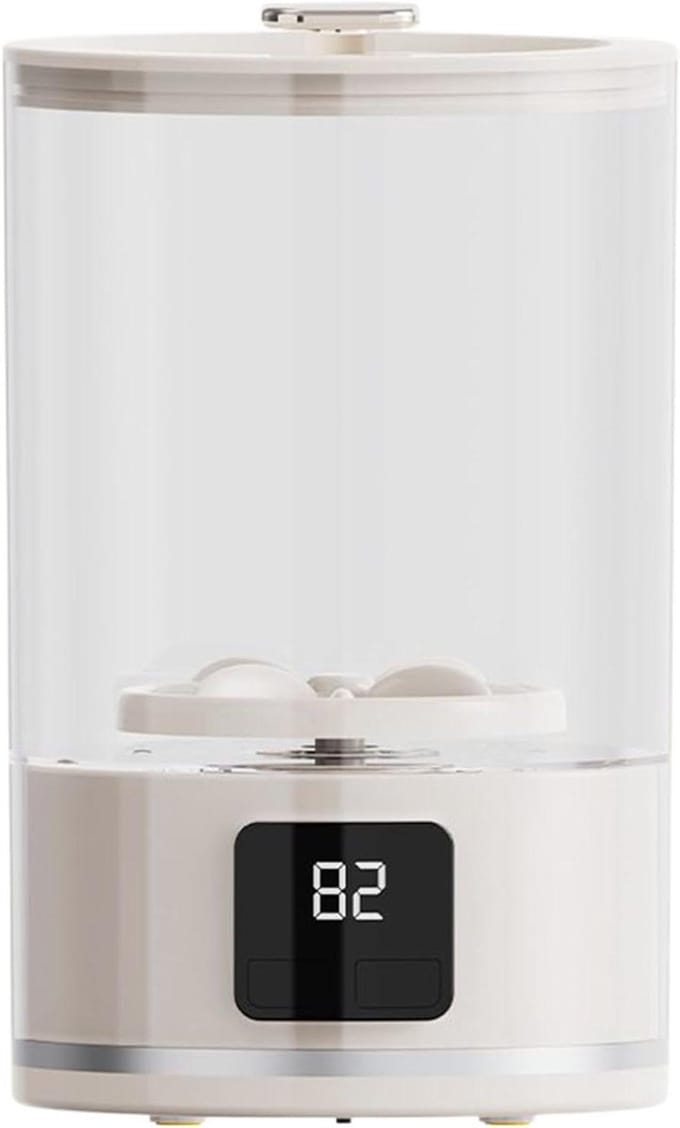 Draagbare Wasmachine - Opvouwbare Mini Wasmachine - Ondergoed Wassen - LED Display - 1 Liter Capaciteit - Wit