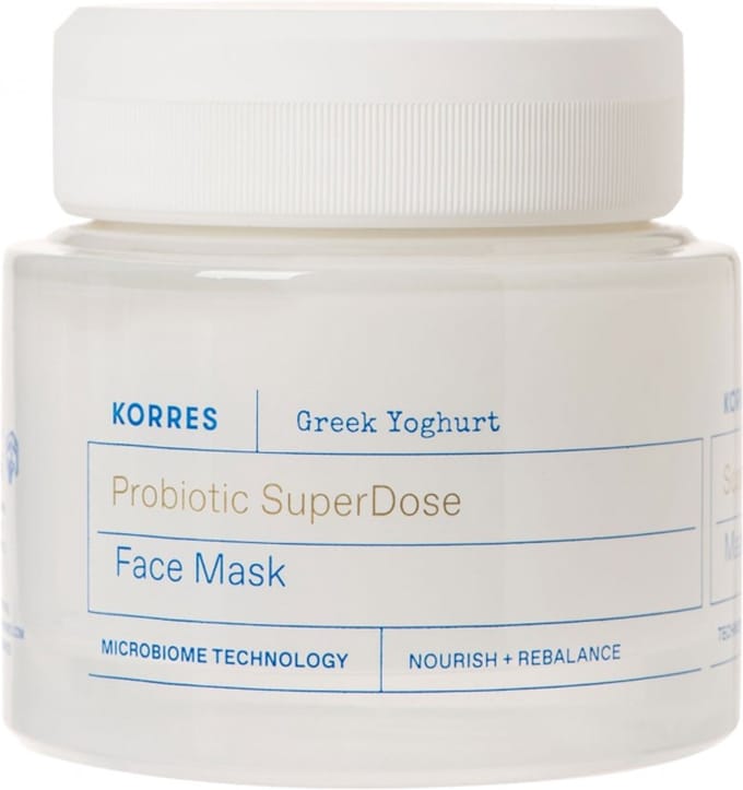 KORRES - HYDRA-BIOME PROBIOTIC SUPERDOSE FACE MASK - 100 ML - Gezichtsmasker