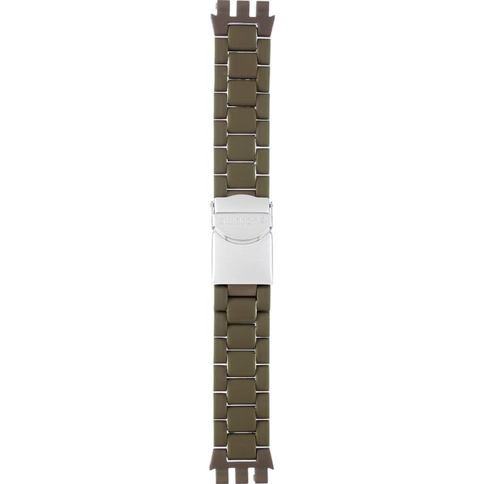 Swatch Mixed Materials - XLite Chrono - YY AYYS4022AG YYS4022AG Green Attack Horlogeband