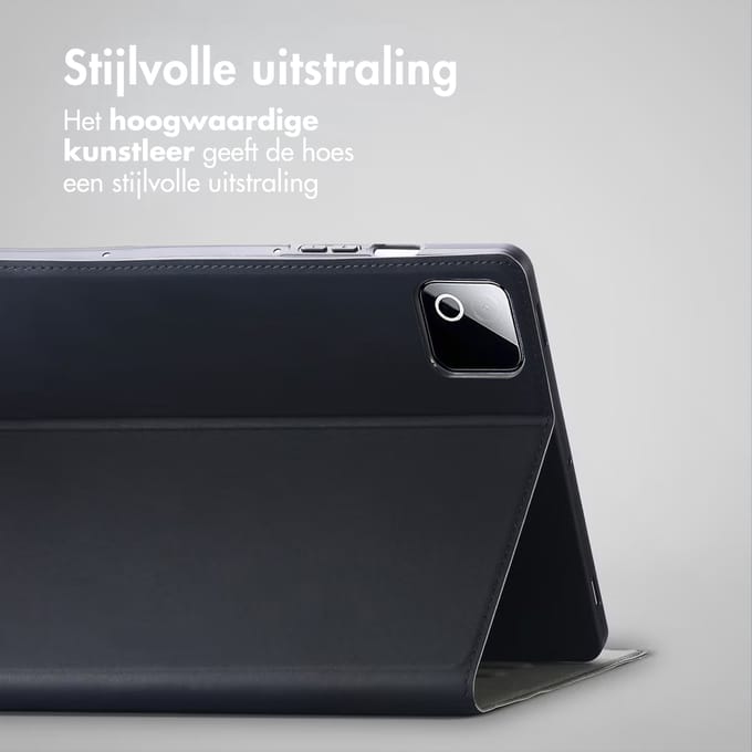 Accezz Classic Tablet Case voor de Xiaomi Pad 8 / 8 Pro - Zwart