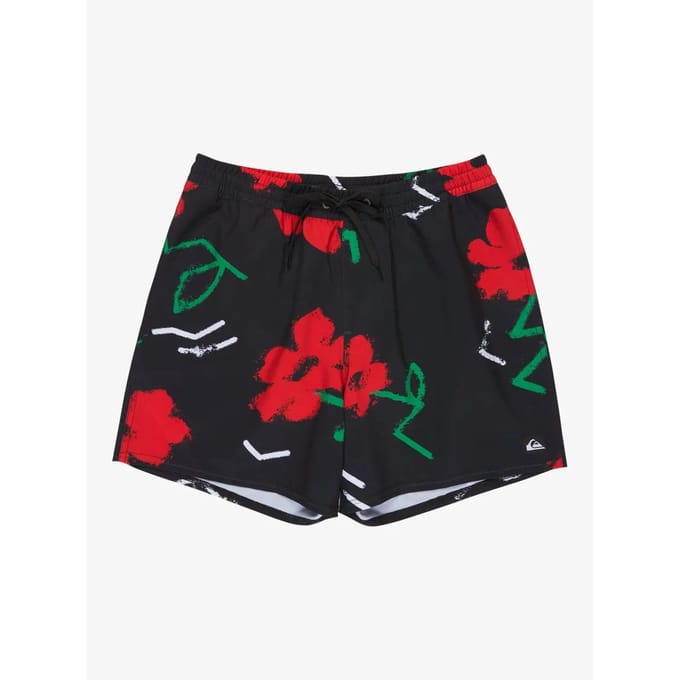 Quiksilver Stretch Printed Volley 16´´ Zwembroek Zwart 2XL Man