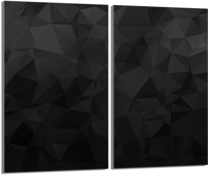 TMK ArtDeko - Snijplank - 30x52 cm - Glas - Zwart