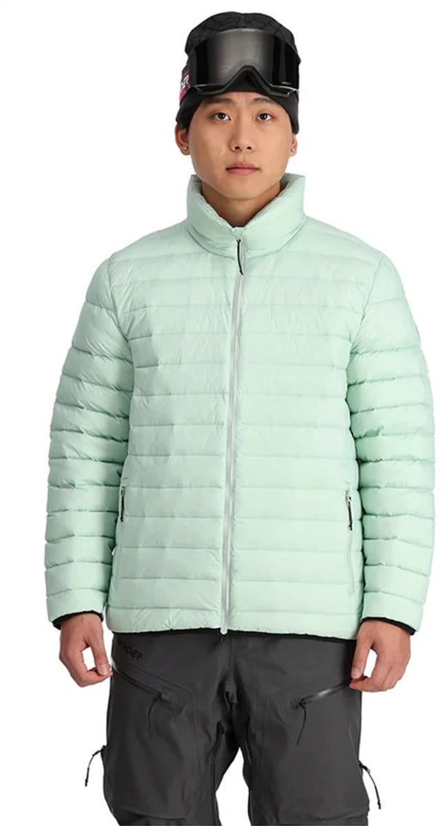 Spyder Heren Sanction Hooded Down jacket (Omkeerbaar) Wintergreen Maat M