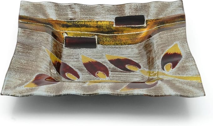 Decoratie Schaal - Glas - 29x29cm