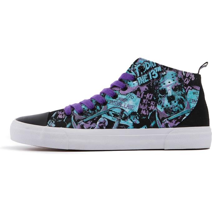 Akedo x Friday The 13th Grindhouse High Top - Black - UK 7 / EU 40.5 / US Men's 7.5 / US Women's 9