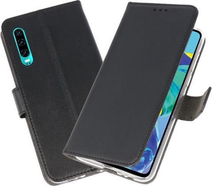 Bestcases Pasjeshouder Telefoonhoesje Huawei P30 - Zwart