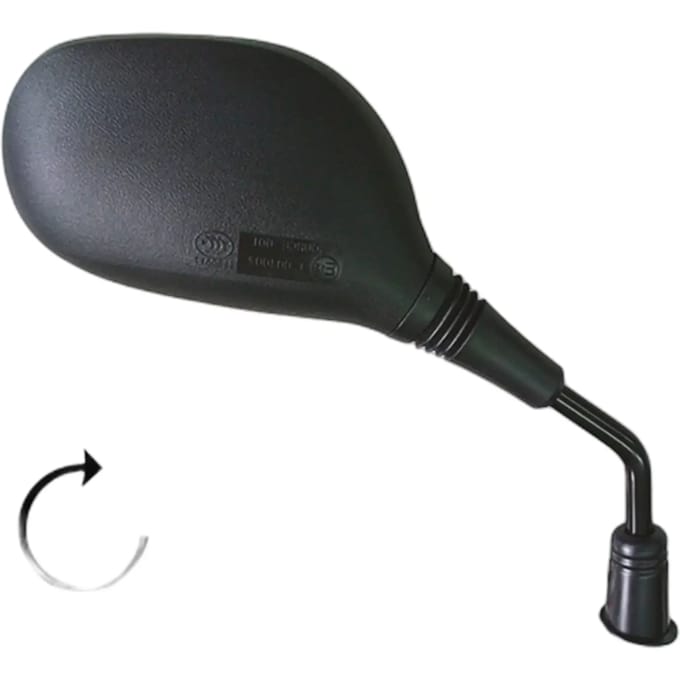 Bcr Peugeot Tweet 50/125/150cc Rechterspiegel Zilver