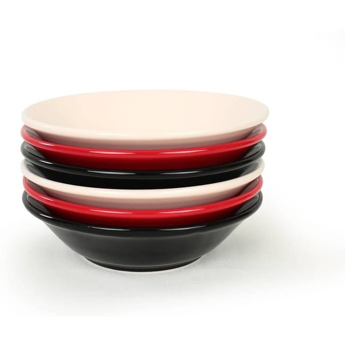 Set van 6 diepe borden Willard keramiek | Hermia